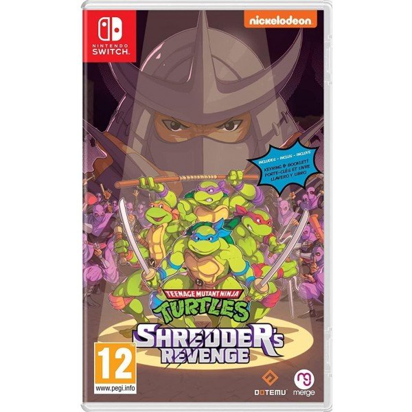 Nintendo Teenage Mutant Ninja Turtles: Shredder's Revenge game cartridge